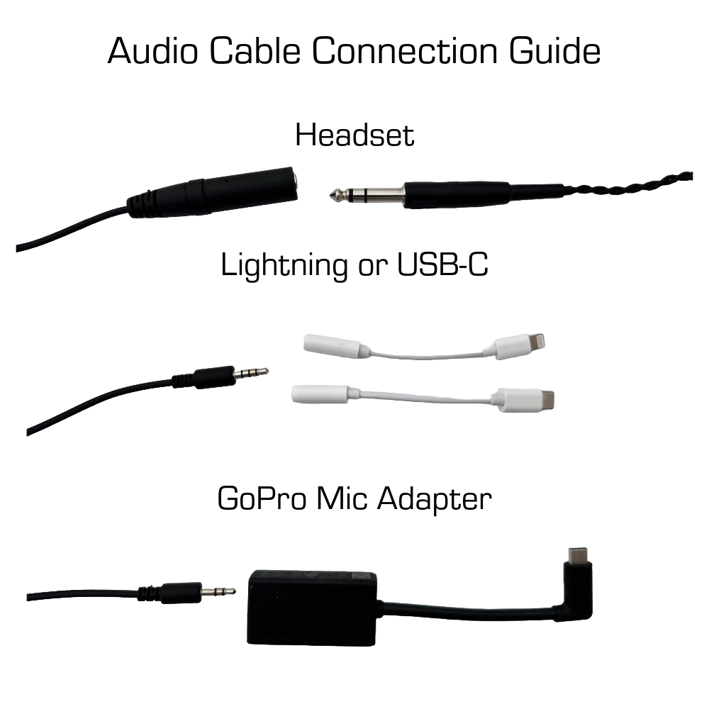 Rock Steady Cockpit Audio Recording Cable For GA - MGF | Flight Flix Rock Steady Cockpit Audio Recording Cable For GA - MGF | Flight Flix