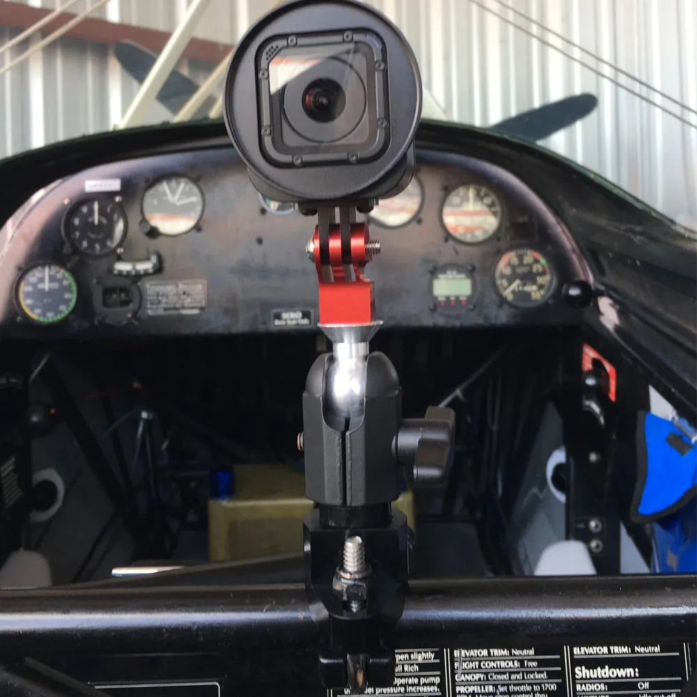 Flightfix Gopro Mount Rock Steady Clamp GoPro Ball Mount - MGF | Flight Flix