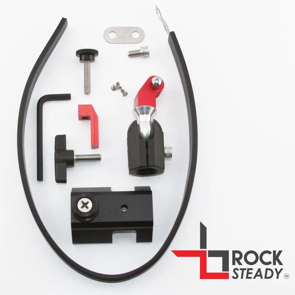 Rock Steady Strut/Skid GoPro Ball Mount & Steel Strap - MGF